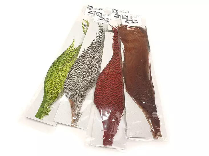 Hareline Half Rooster Cape - Pintaperhoniskat ja -satulat - 403501000016 - 1