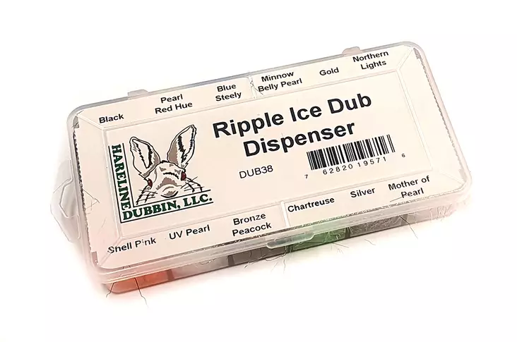 Hareline Ripple Ice Dub Dispenser -dubbinglajitelma - Dubbinglajitelmat - 762820195716 - 1