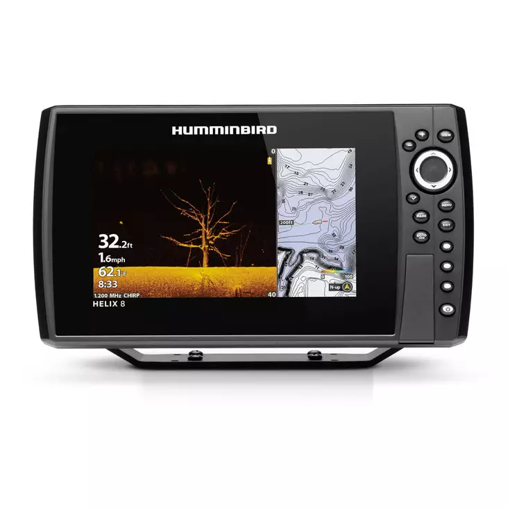Humminbird Helix 8 Chirp MEGA DI GPS G3N - Humminbird-luotaimet ja -plotterit - 082324053436 - 1