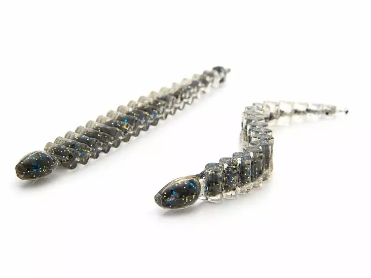 Keitech Custom Leech 7,5cm 10kpl - Rapujigit ja hyönteisjäljitelmät - 310820206 - 1