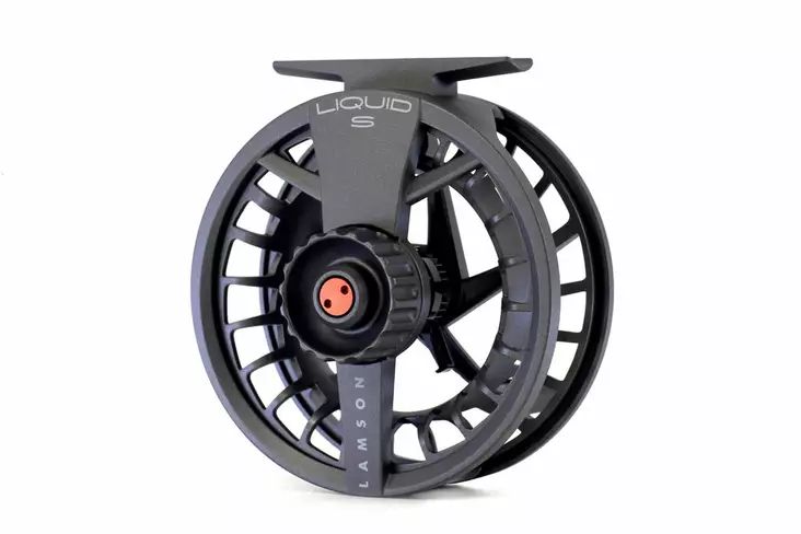Lamson Liquid S Reel Smoke - Waterworks Lamson -perhokelat - 708332008946 - 1