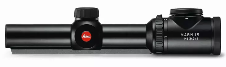 Leica Magnus 1-6.3x24 i L-4a, rail - Leica-kiikaritähtäimet - 4022243521216 - 1
