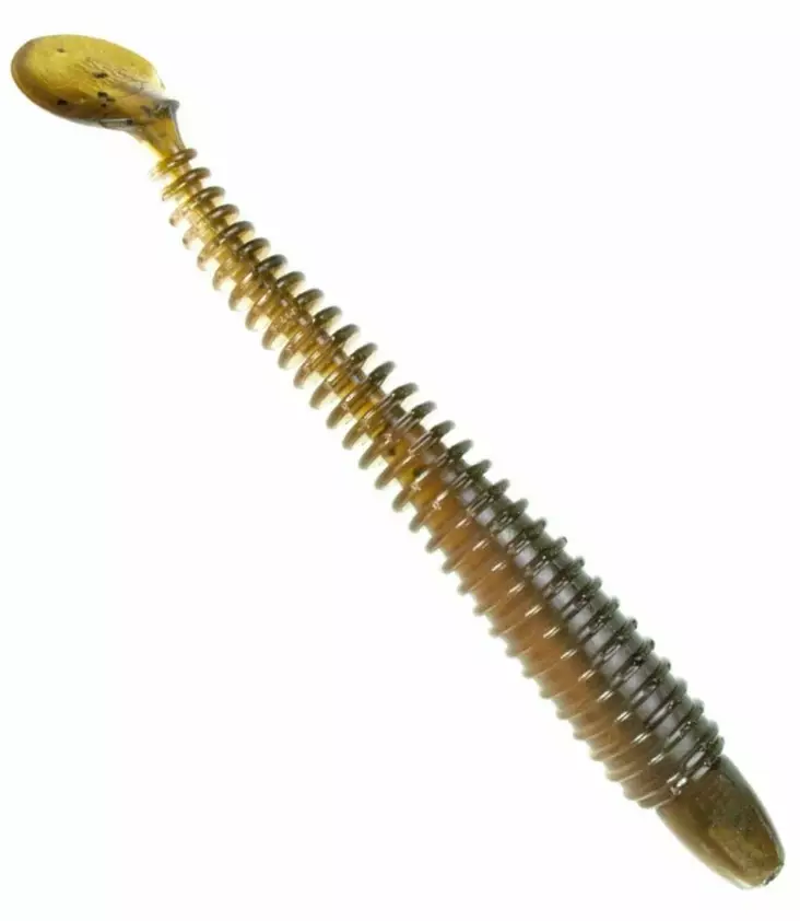 Lunker City Swimming Ribster 10cm 10kpl - Lapiopyrstöiset kalajigit - 1730030016 - 1