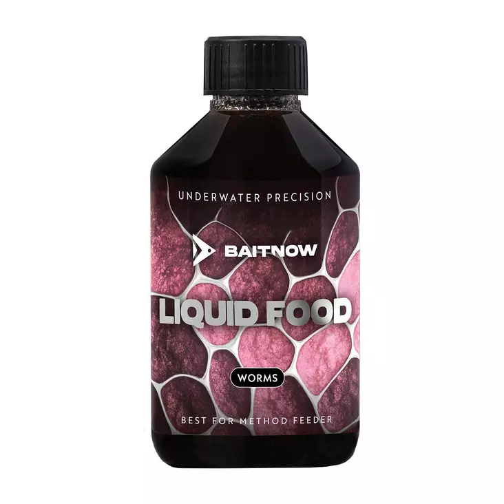 Mikado BaitNow Liquid Food Worms 250ml - Aromit & nestemäiset houkutteet - 5900637153566 - 1