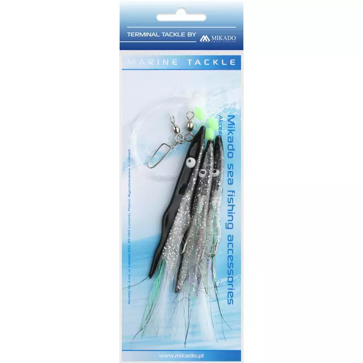 Mikado Belona Rig 12cm 3x1/0 C162 - Pohjaonginta- & turskarigit - 5900637138716 - 1