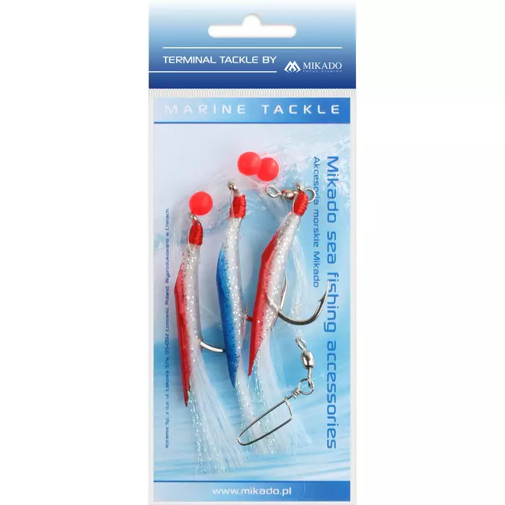 Mikado Hair Tube Rig 3x6/0 - Pohjaonginta- & turskarigit - 5900637138686 - 1