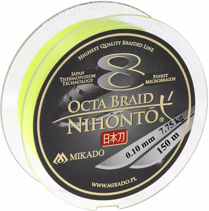 Mikado Octa Braid Yellow - Monikuitusiimat - 5900637508106 - 1