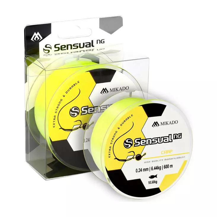 Mikado Sensual N.G. Carp 600m Yellow - Monofiilisiimat - 5900637043676 - 1