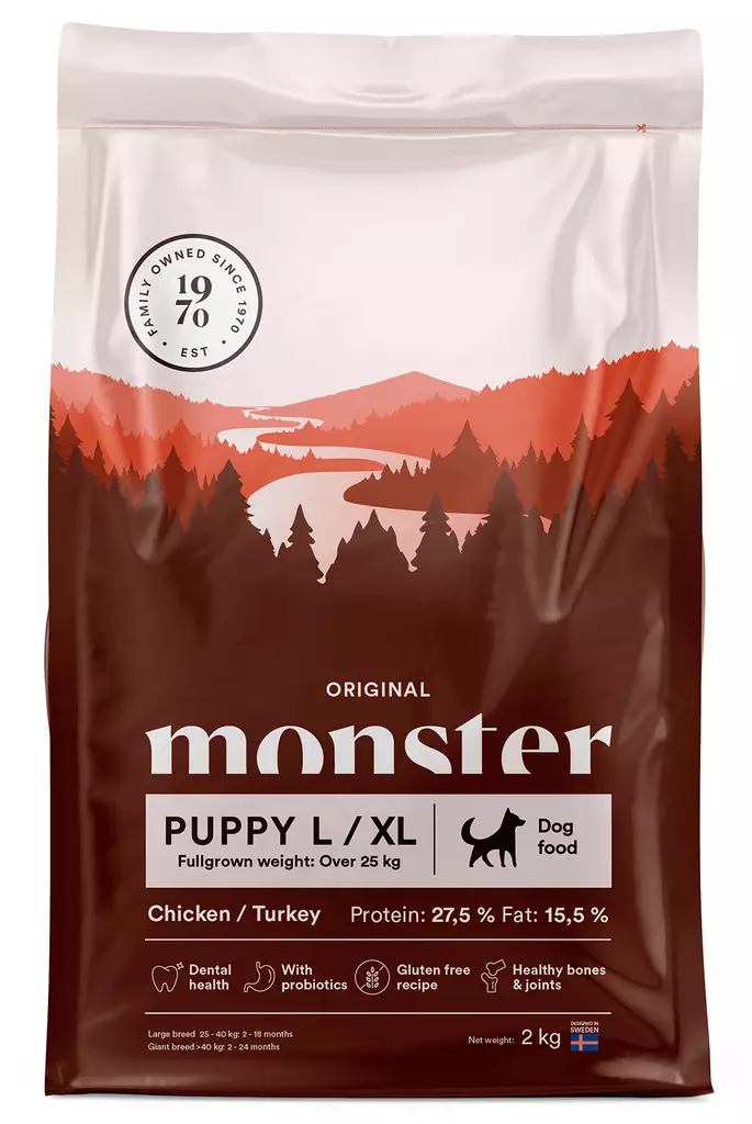Monster Dog Original Puppy L/XL - Monster -koiranruoat - 7350040124536 - 1