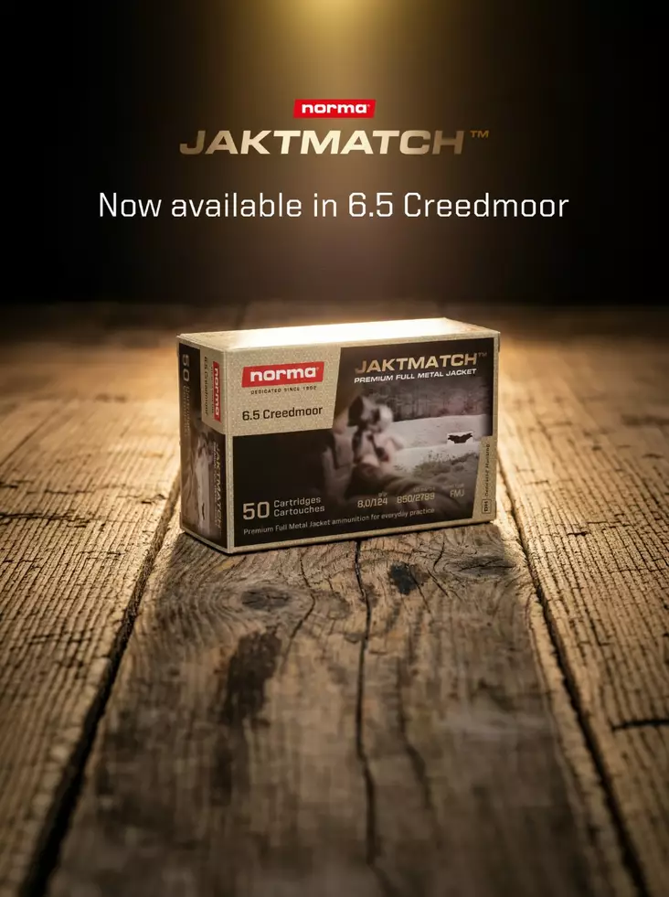 Norma Jaktmatch 6,5 Creedmoor 8,0g - Patruunat 6,5 Creedmoor - 7393923340166 - 1