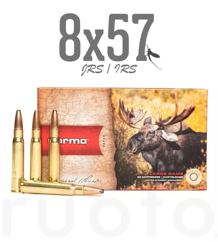 Norma Oryx 8x57 JRS 12,7g 20pcs - Muut kiväärikaliiperit - 7393923180106 - 1