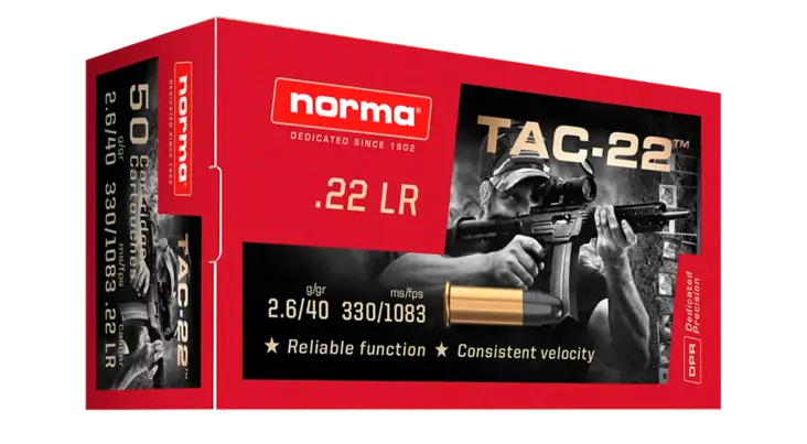 Norma Tac-22 .22 LR 2,6g - Patruunat 22 LR - 2318716 - 3