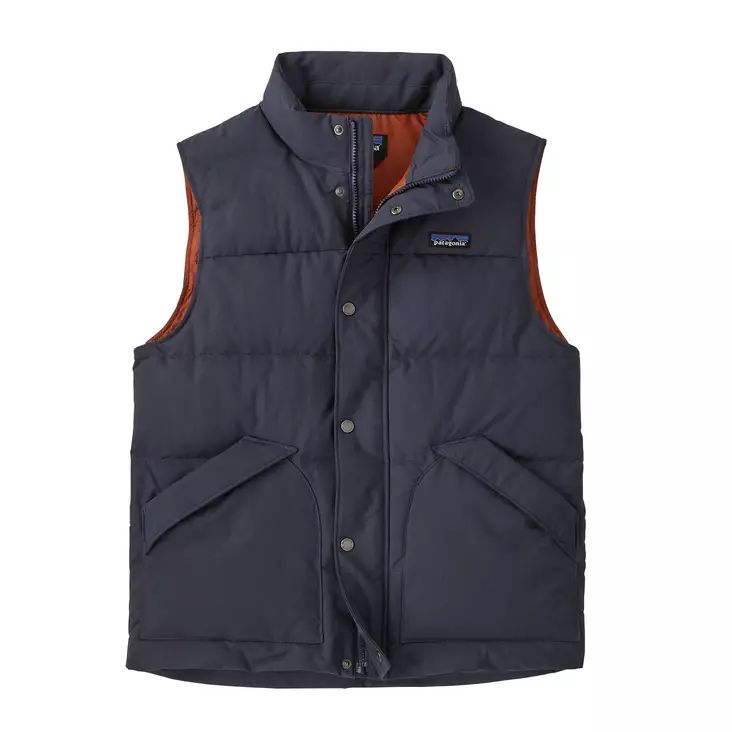 Patagonia Mens Downdrift Vest Smolder Blue - Miesten untuvatakit - 196924701236 - 1