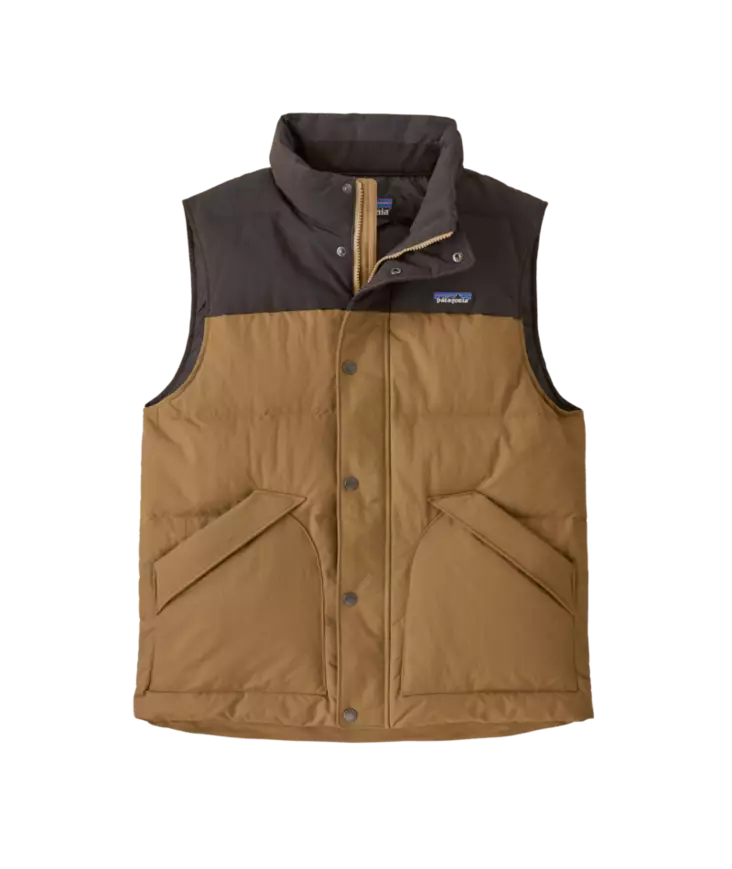 Patagonia M´s Downdrift Vest Coriander Brown - Välitakit - 198077195696 - 1
