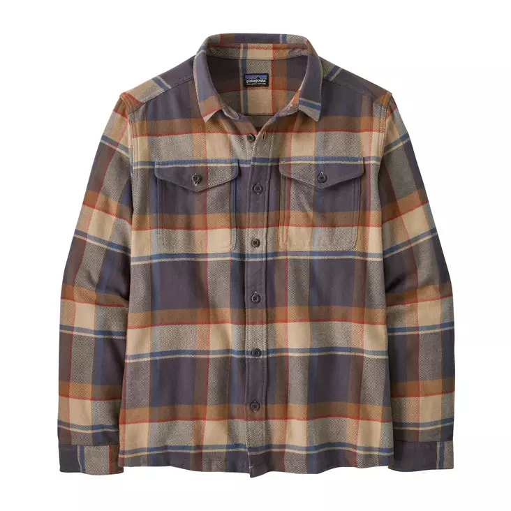 Patagonia M's Fjord Flannel Shirt Forge Grey - Paidat - 196924486386 - 1