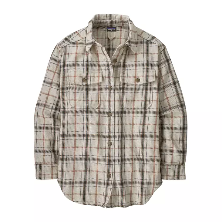 Patagonia W's Fjord Loft Overshirt Jacket Pumice - Muut takit - 196924742666 - 1