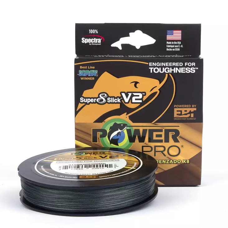 Power Pro Super 8 Slick V2 Moss Green - Monikuitusiimat - 0712649219636 - 1