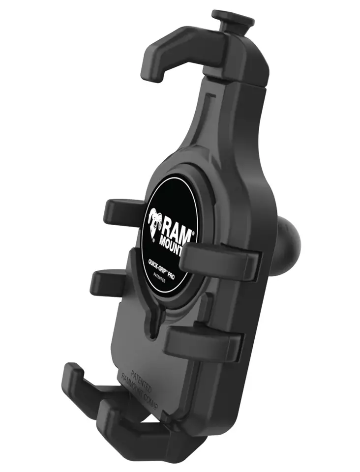 RAM Quick-Grip Pro Phone Holder with Ball - RAM Mounts, B-koko - 793442026546 - 1
