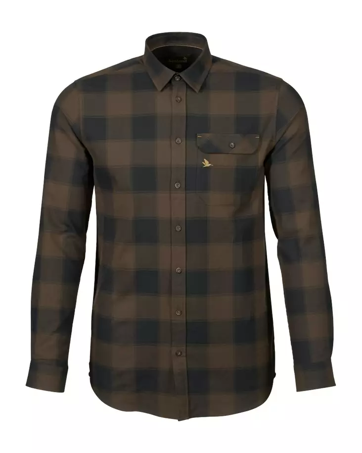Seeland Highseat Shirt M Hunter Brown - Metsästäjän paidat - 5714733514936 - 1