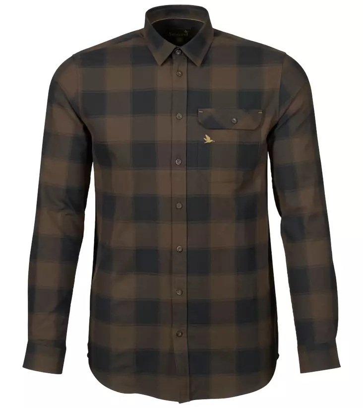 Seeland Highseat Shirt Hunter Brown - Metsästäjän paidat - 5714733514936 - 1