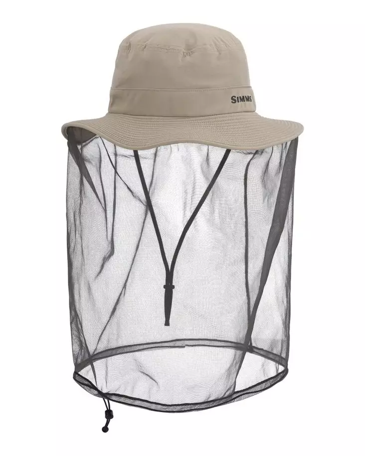 Simms Bugstopper Net Sombrero Stone - Muut päähineet - 694264692516 - 1