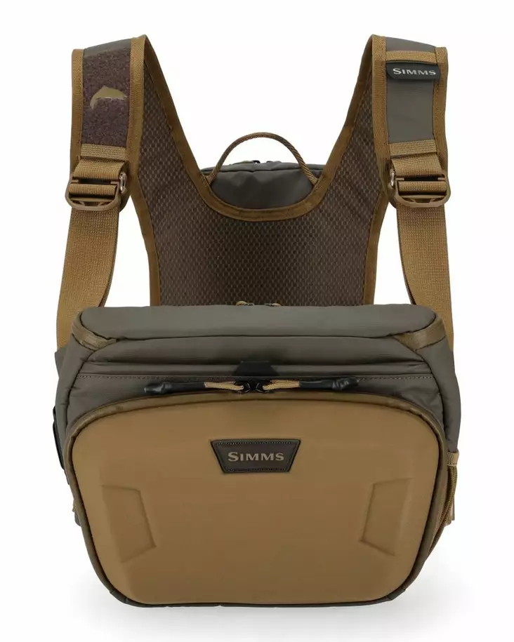 Simms Headwaters Chest Pack Hickory - Rinta- ja vyölaukut - 694264677926 - 2