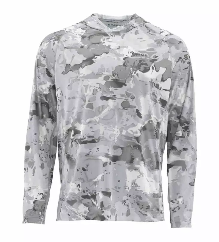 Simms Solarflex Hoody Cloud Camo Grey - Paidat - 694264438916 - 1