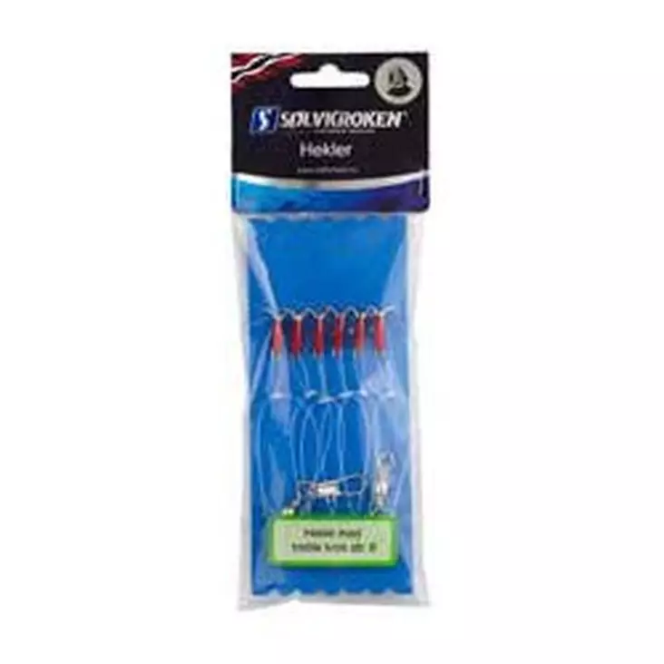 Sølvkroken Hekle Treble Hook 6 - Valmiit meririgit - 7056963155786 - 1