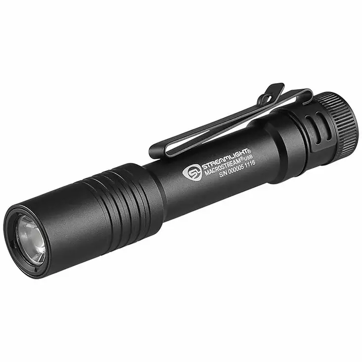 Streamlight MacroStream USB Black - Taskulamput ja hakuvalot - 080926663206 - 2