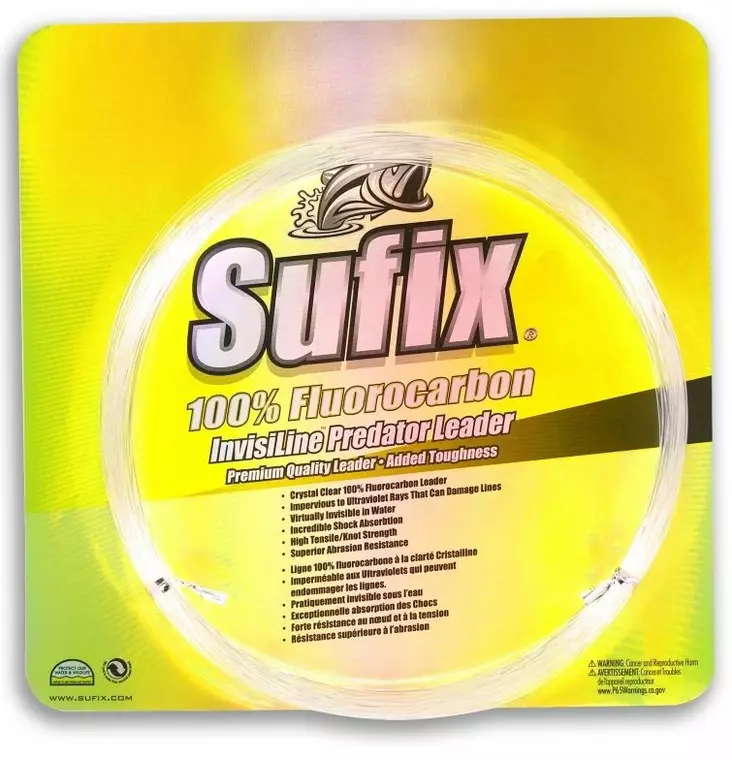 Sufix InvisiLine Predator Leader - Perukemateriaalit (rullatavaraa) - 024777712256 - 1