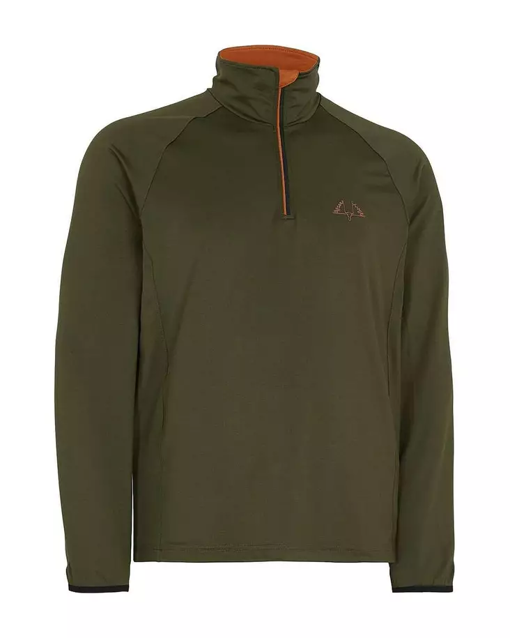 Swedteam Antibite Half Zip Green M #S - Metsästäjän paidat - 7330144029036 - 1