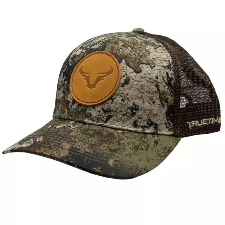 TrueTimber Jack Link's Leather Steer Horn Patch Hat - Metsästäjän päähineet - 196791012886 - 1