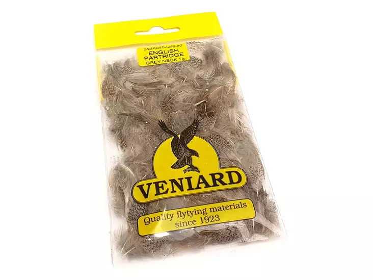 Veniard English Partridge Grey Neck Feathers - Muut sulat ja höyhenet - 40401030006 - 1