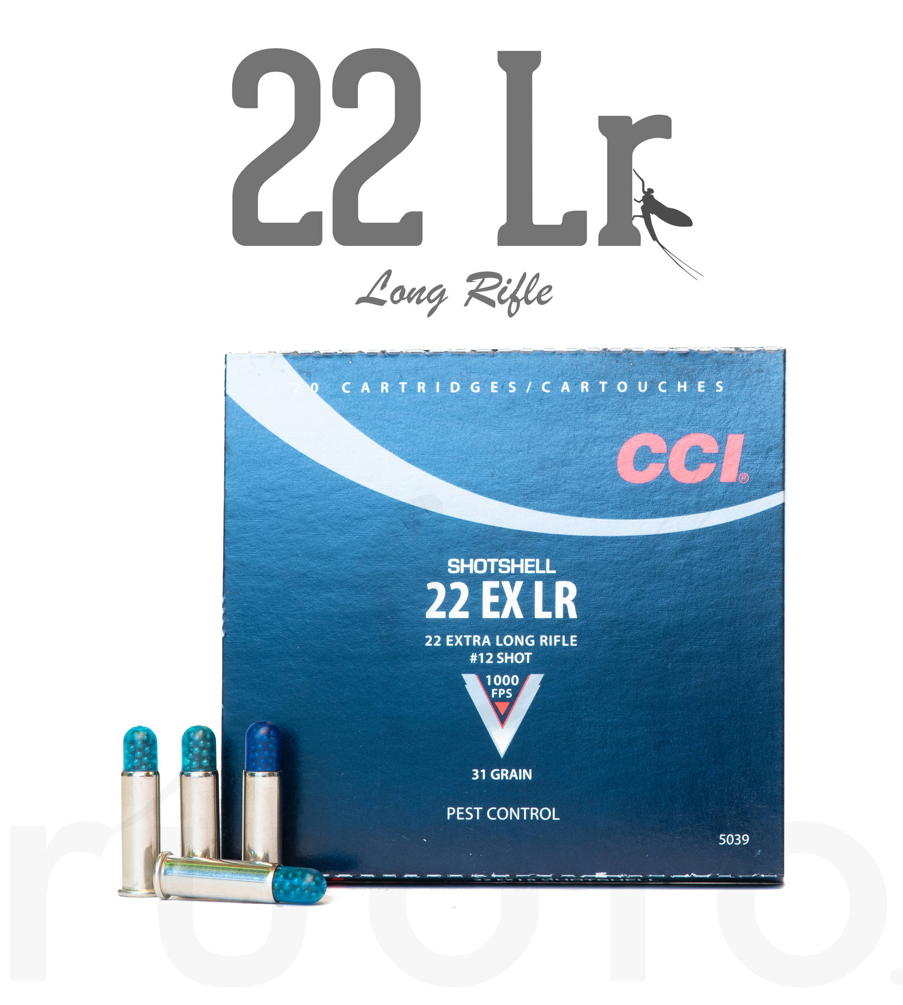 CCI Shotshell .22 LR 2,0g 20pcs Ruoto.fi webstore