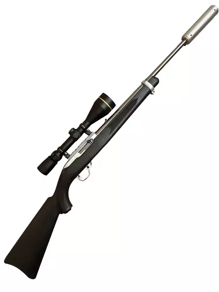 Ruger 10/22 .22 LR + Leupold 3,5-10x50 - Käytetyt kiväärit - K02647 - 1