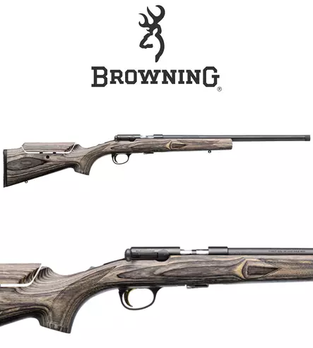 Browning T-Bolt Target Varmint Laminate ADJ .17 HMR 16,5" - Pienoiskiväärit 17 HMR - 634957383307 - 1