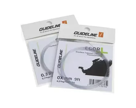 Guideline Egor+ FC Leader 9' 6X - Fluorocarbon-kartioperukkeet - 7033840338227 - 1