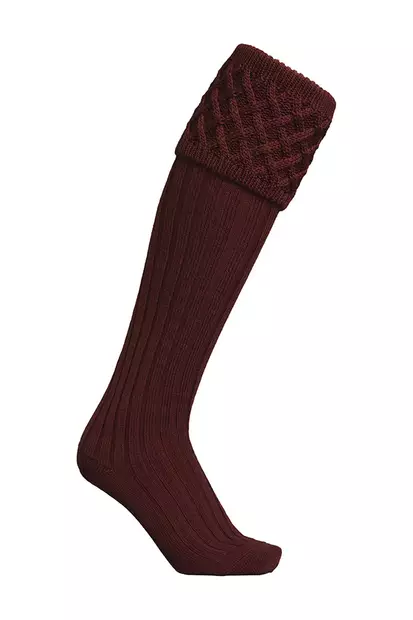 Laksen Windsor wine 36/39 - Metsästäjän sukat - 5707953651437 - 1