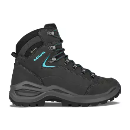 Lowa Renegade EVO GTX MID Ws Asphalt/Turquoise - Vaelluskengät - 4063606614077 - 1