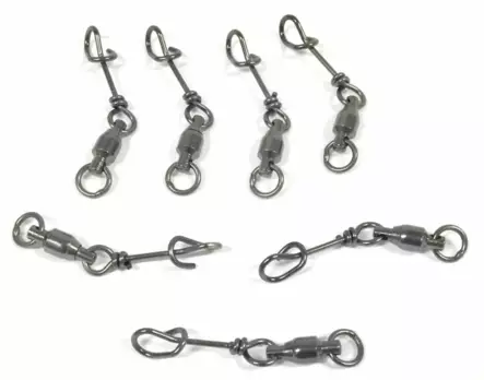 Mustad Fastach Clip BB #3 7kpl - Lukot ja leikarit - 023534424227 - 1