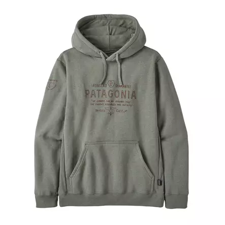 Patagonia Forge Mark Uprisal Hoody Sleet Green - Hupparit - 195699808027 - 1