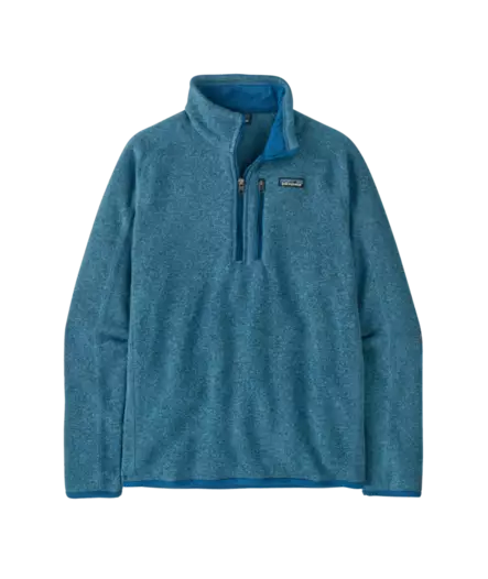 Patagonia M´s Quarter Zip Better Sweater Aquatic Blue - Fleecepaidat - 198077570127 - 1
