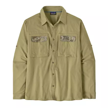 Patagonia M's Self Guided Sun Shirt Gumtree Green - Paidat - 198077685517 - 1