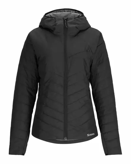 Simms Women's Fall Run Hoody Black - Välitakit - 694264687697 - 2