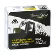 Mikado Fast Sinking Premium Braid 10m Camo Green - Pinnoittamattomat kuitumateriaalit - 5900637012337 - 2