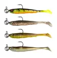 Daiwa Prorex Slim Shady 7,5cm Perch Set - Lapiopyrstöiset kalajigit - 5055545252327 - 1