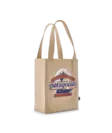 Patagonia Recycled Market Tote Great Waves w/Eddy Blue Classic Tan - Varustelaukut - 199346242837 - 1