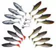 Patriot Baitfish 6cm Clear Water Mix - Lapiopyrstöiset kalajigit - 6417512539357 - 1