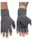 Simms Wool Half Finger Glove Steel -kynsikkäät - Käsineet - 694264548417 - 2