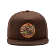 Yeti BFTW Duck Flat Brim Hat Dark Brown - Lippikset - 888830516317 - 2